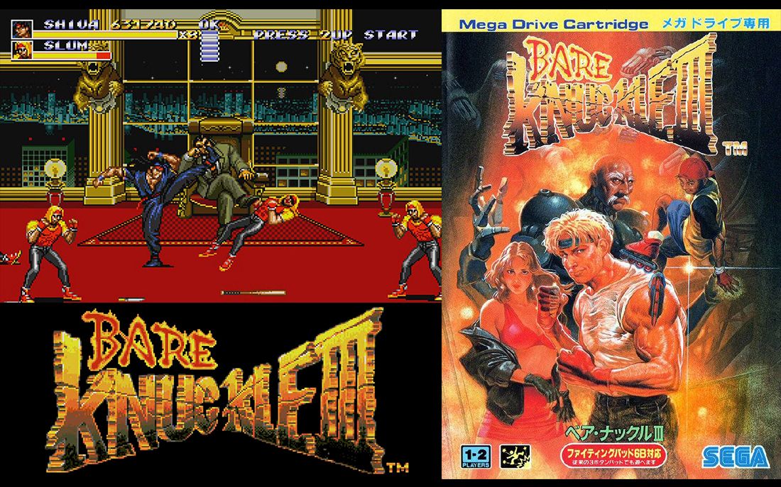 【吃游卡卡】md怒之铁拳3 选用希瓦 完美结局 最高难度 无伤通关