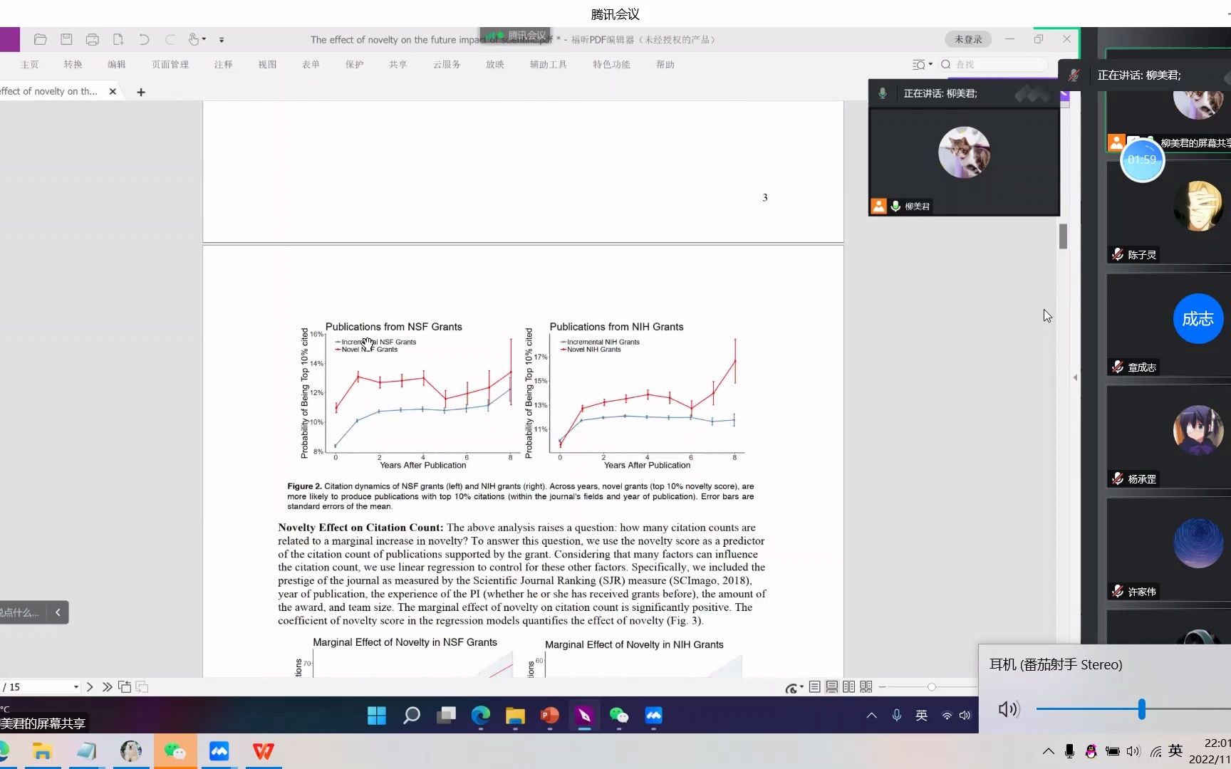 [图]The effect of novelty on the future impact of scientific grants