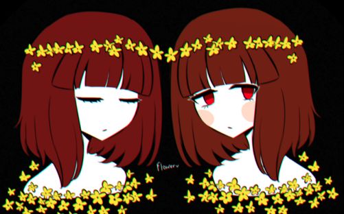 chara x frisk (yuri) - criminal_哔哩哔哩_bilibili