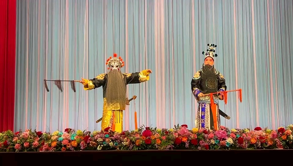 京剧《双投唐》王越 杜喆 "王老吉"组合现场唱段