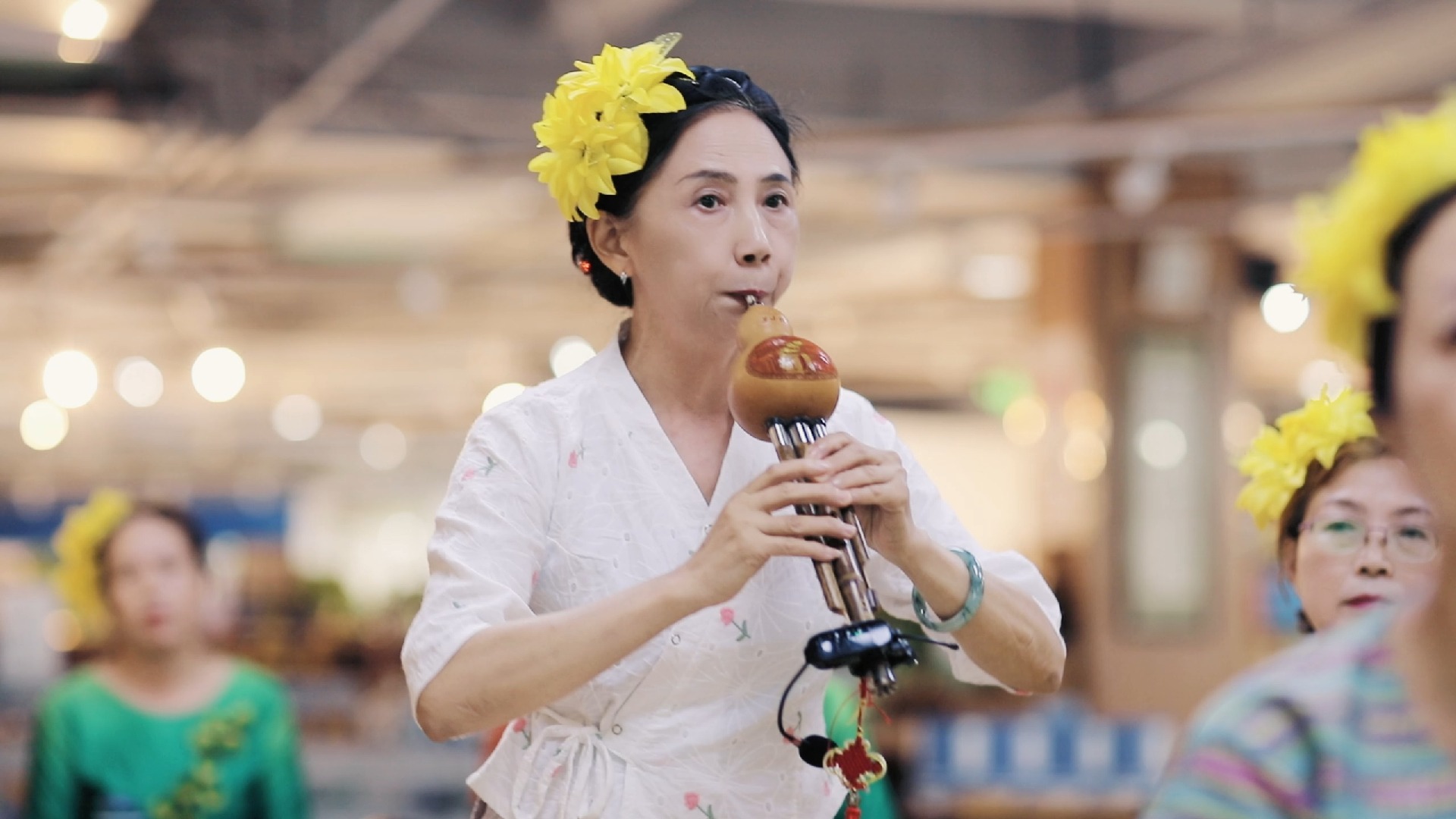 126《月光下的凤尾竹》葫芦丝名曲 吹成这样可以合格不