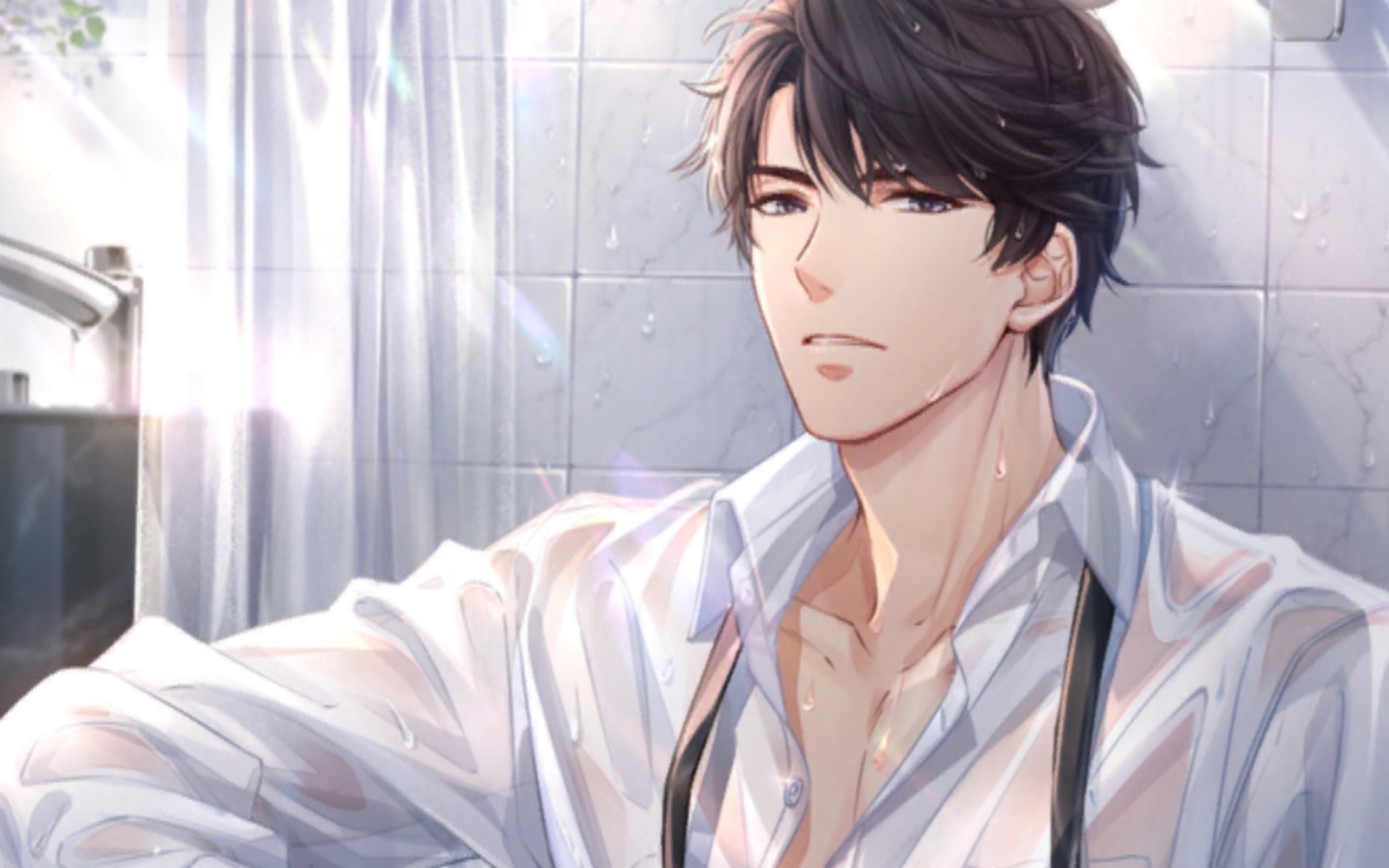 【恋与制作人】李泽言限定ssr夜色岛屿约会-雨色之约(我最喜欢的一篇