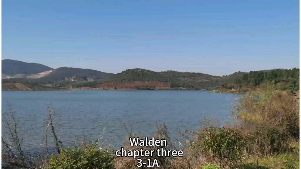 和我一起精读英文名著《Walden》 Chapter Ⅲ 31A原文朗读哔哩哔哩bilibili