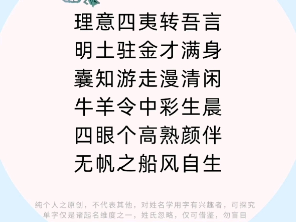 安静学习,译字取名解析,掌握它取名更快乐取名改名,译著流芳、译音通晓之译字取名用字解析不懂就问,有问必答,义务简测姓名原创姓名学干货知识,...