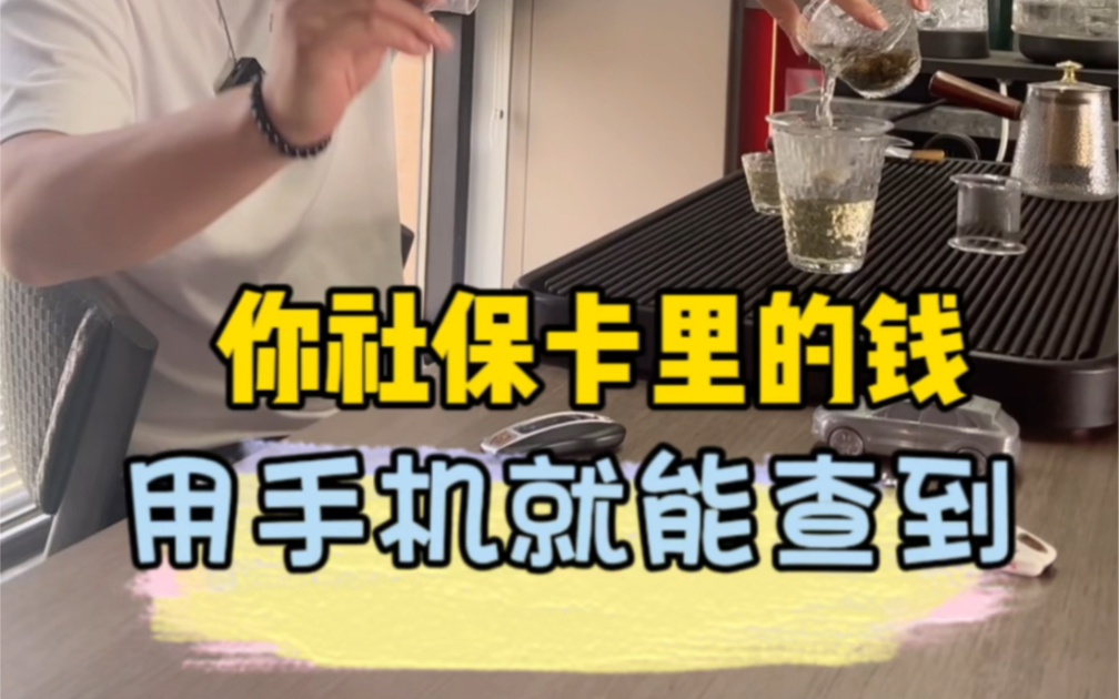 你社保卡里的钱,用手机就可以查到.#社保 #社保知识 #社保知识早知道 #如何查询医保卡余额 #社保小知识分享哔哩哔哩bilibili