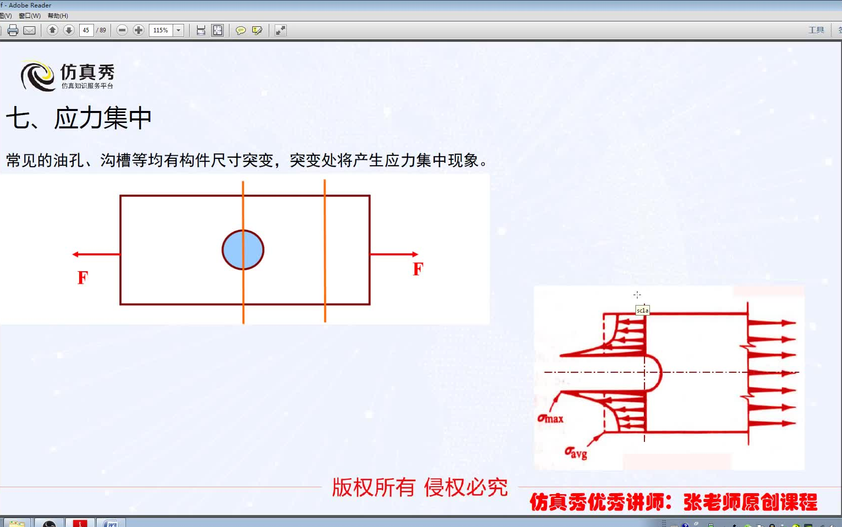 (材料力学基础与有限元分析入门26讲)7应力集中哔哩哔哩bilibili