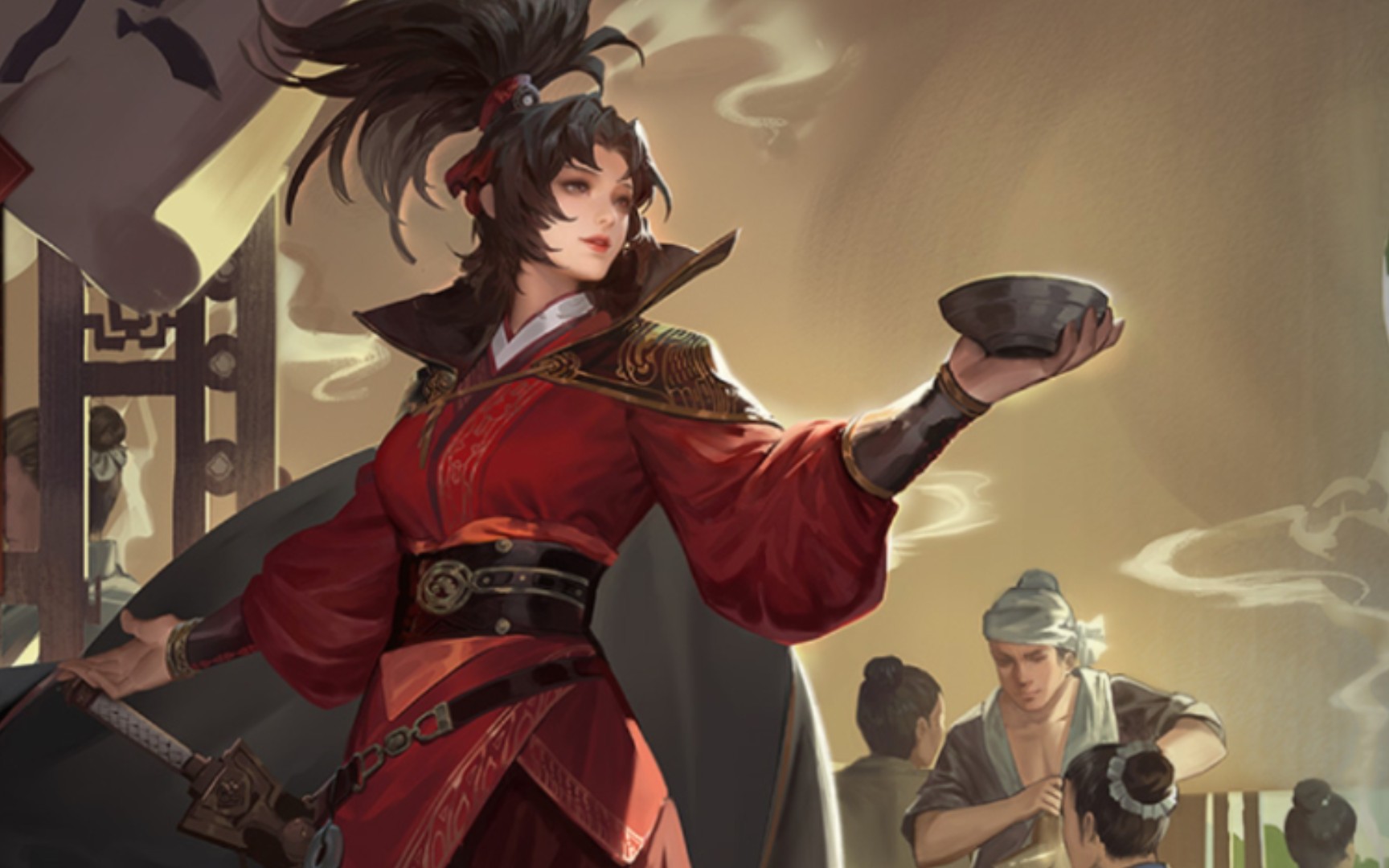 "孤乃江东郡主,尔等休得放肆.