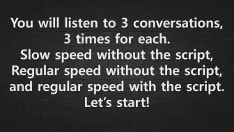 English Speaking 中级英语听力练习5 英文字幕 哔哩哔哩 Bilibili