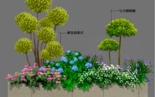 Tải video: 花境植物搭配iPad手绘画法，笔刷结合素材快速表现#景观手绘#庭院花园#植物搭配