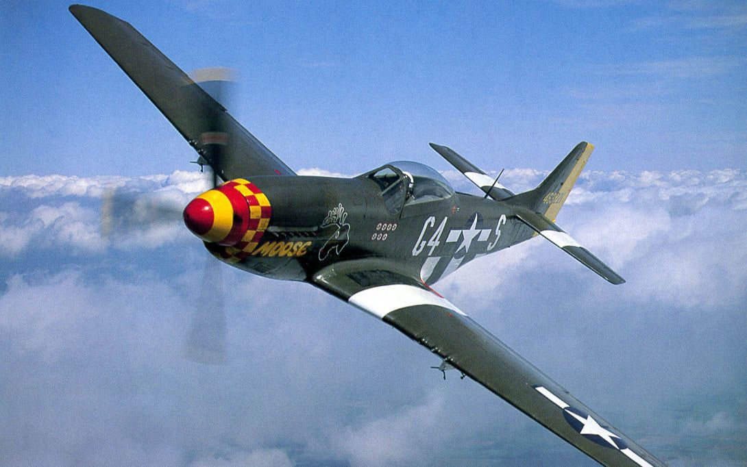 第一人称驾驶p51c野马战斗机