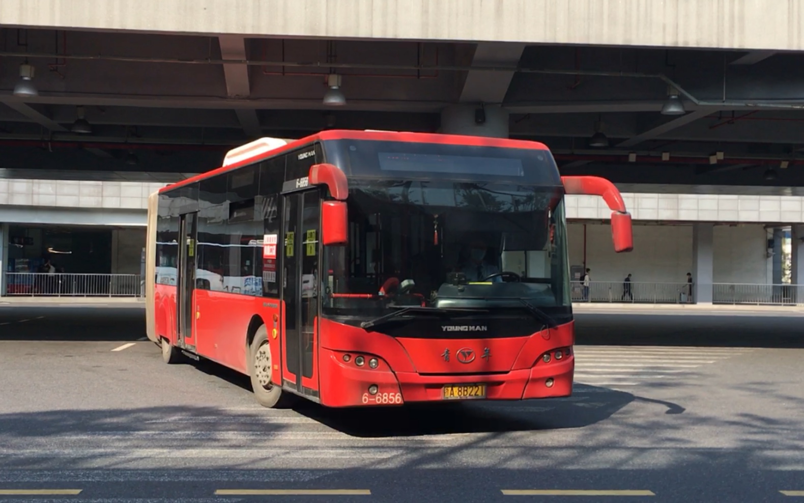 【杭州公交】jnp6180gm b4路 6-6856