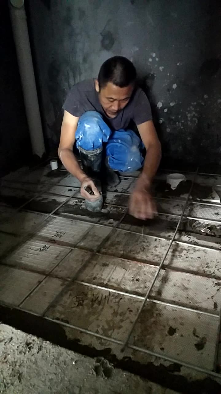 卫生间架空施工视频