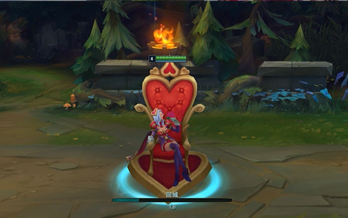 【lol半价吧】情人节限定觅心女王寒冰3d视角皮肤模型特效展示