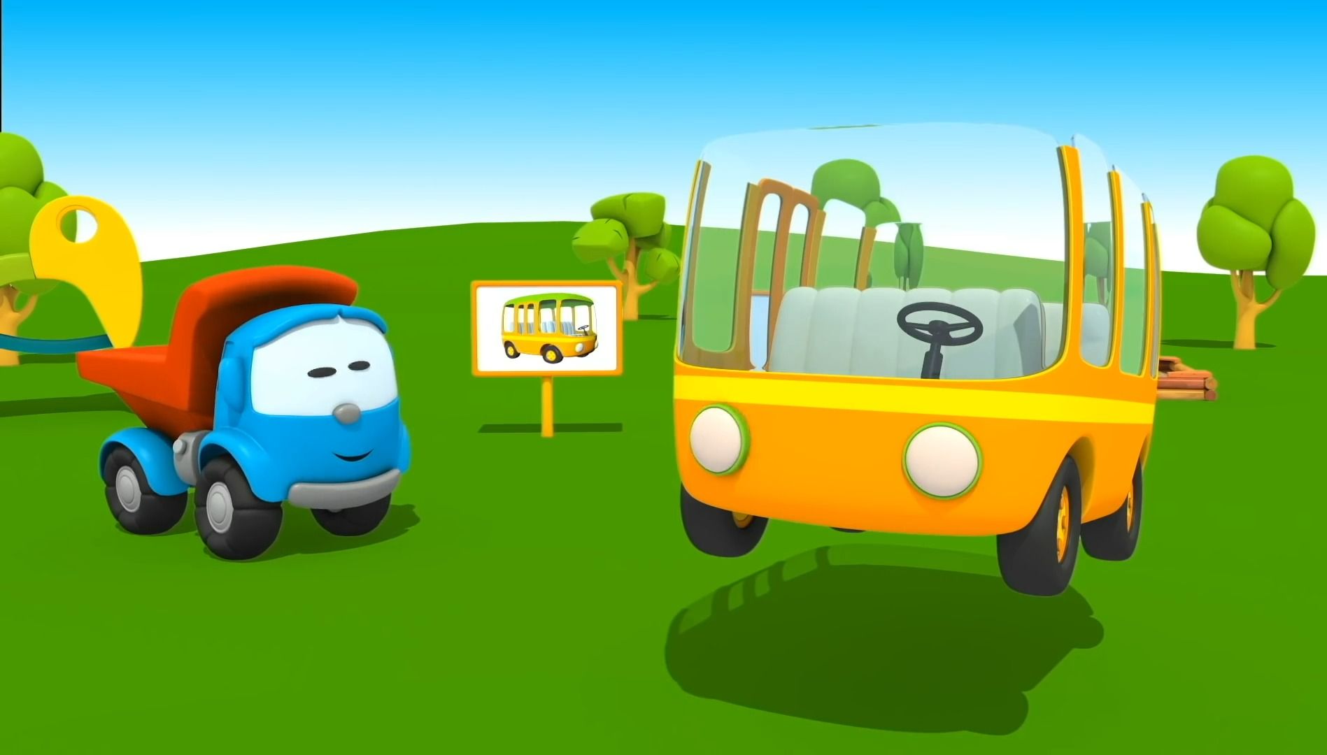 how to assemble a yellow school bus