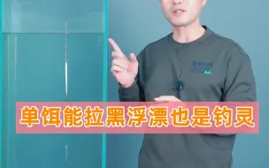 Download Video: 单饵能拉黑浮漂，为什么也是钓灵？