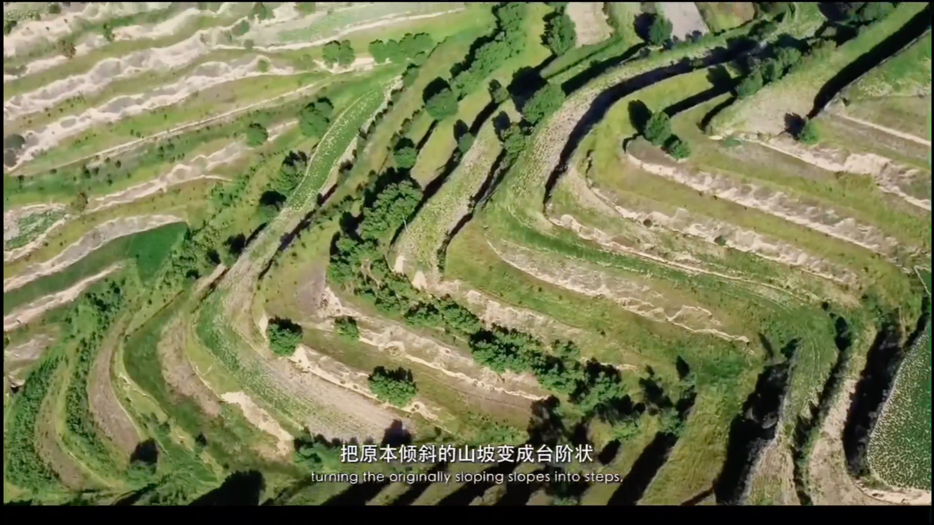 黄土高原水土流失小流域综合治理—工程措施(鱼鳞坑、旱作梯田、淤地坝)哔哩哔哩bilibili