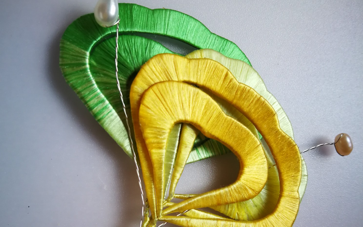 【缠花】【灵津】银杏叶缠花教程emmm……下?