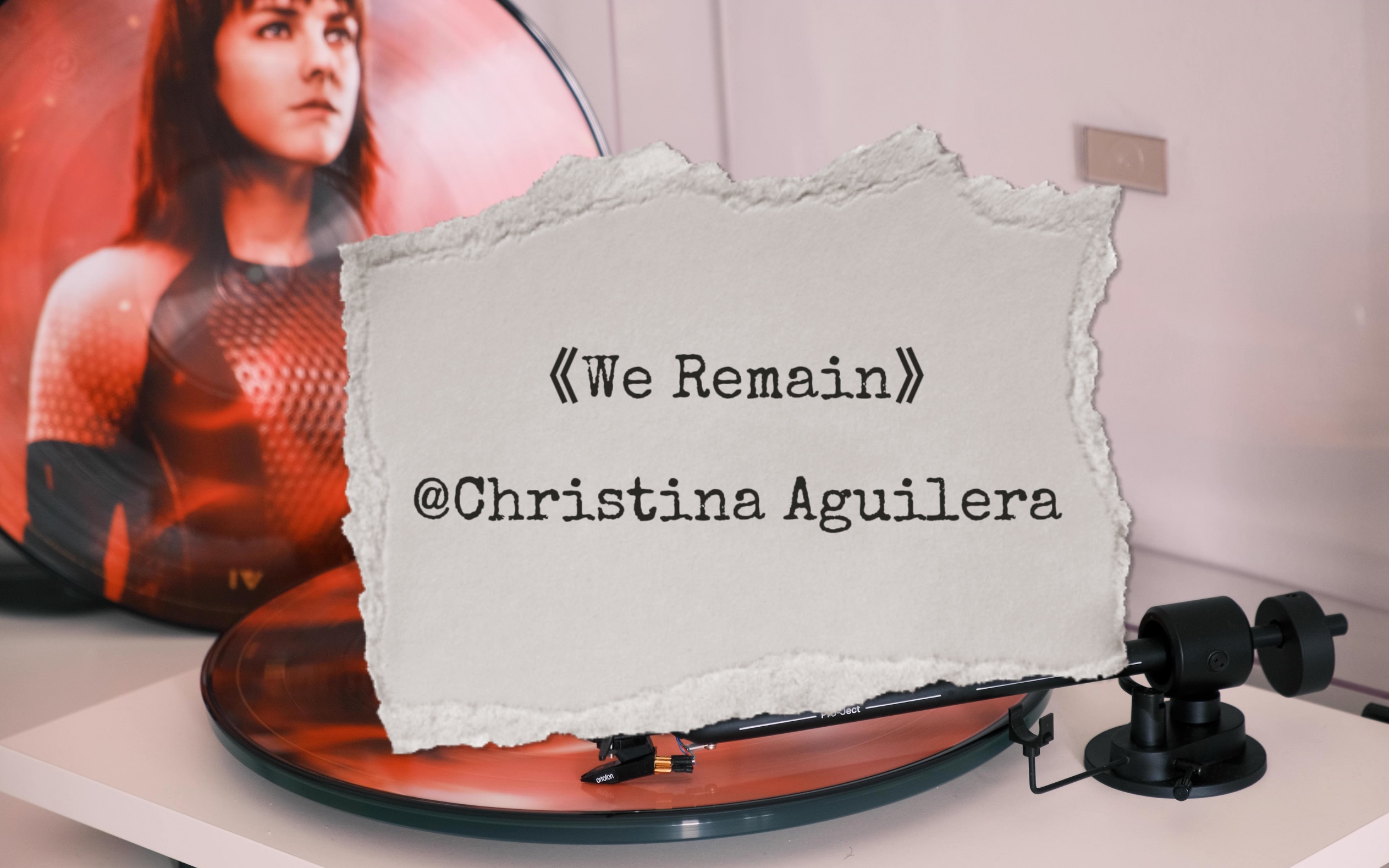 [图]黑胶试听｜026-Christina Aguilera《We Remain》