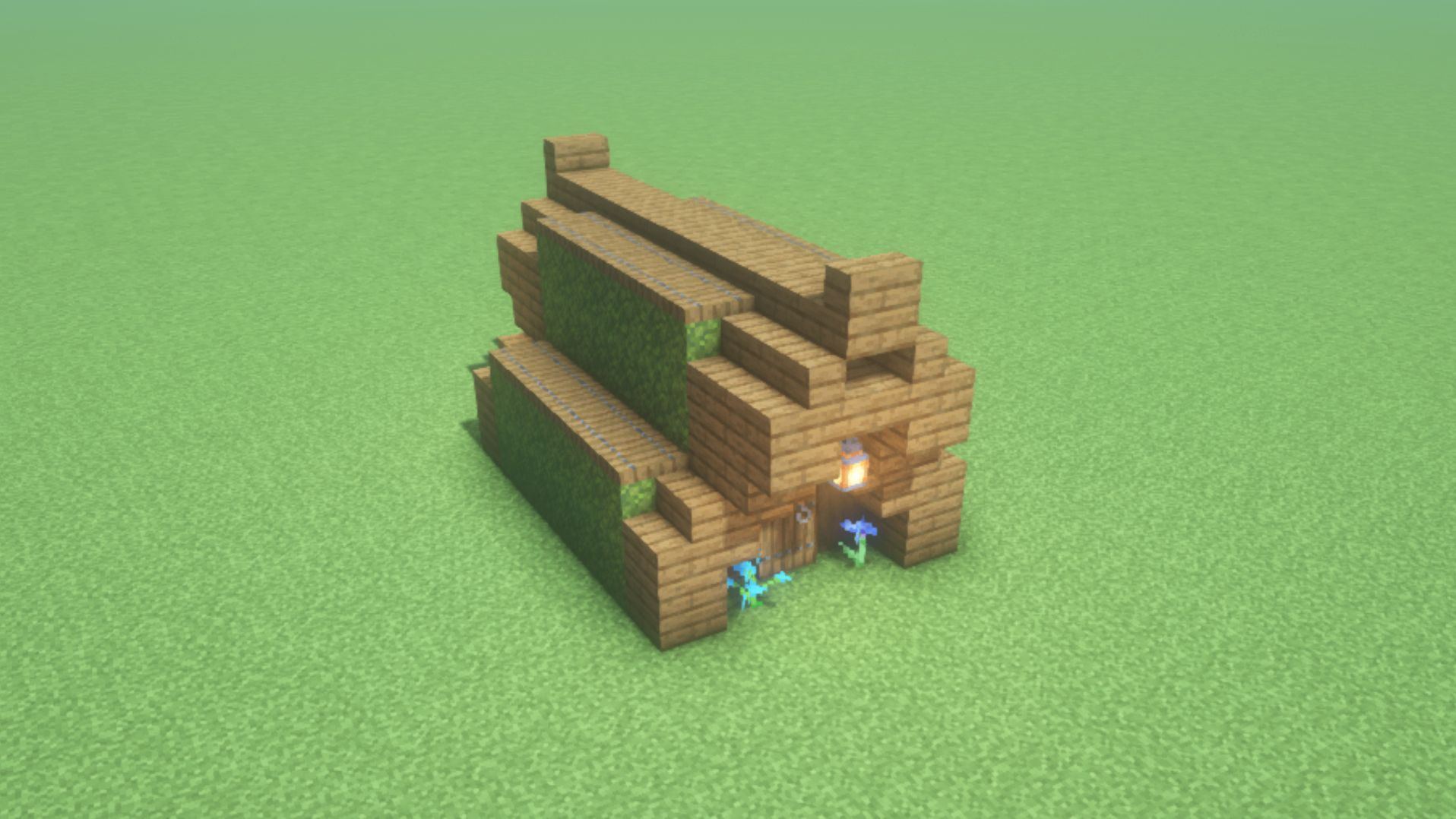 【minecraft建筑教程】森林小木屋