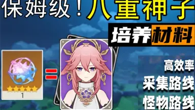 八重神子突破材料-哔哩哔哩_Bilibili