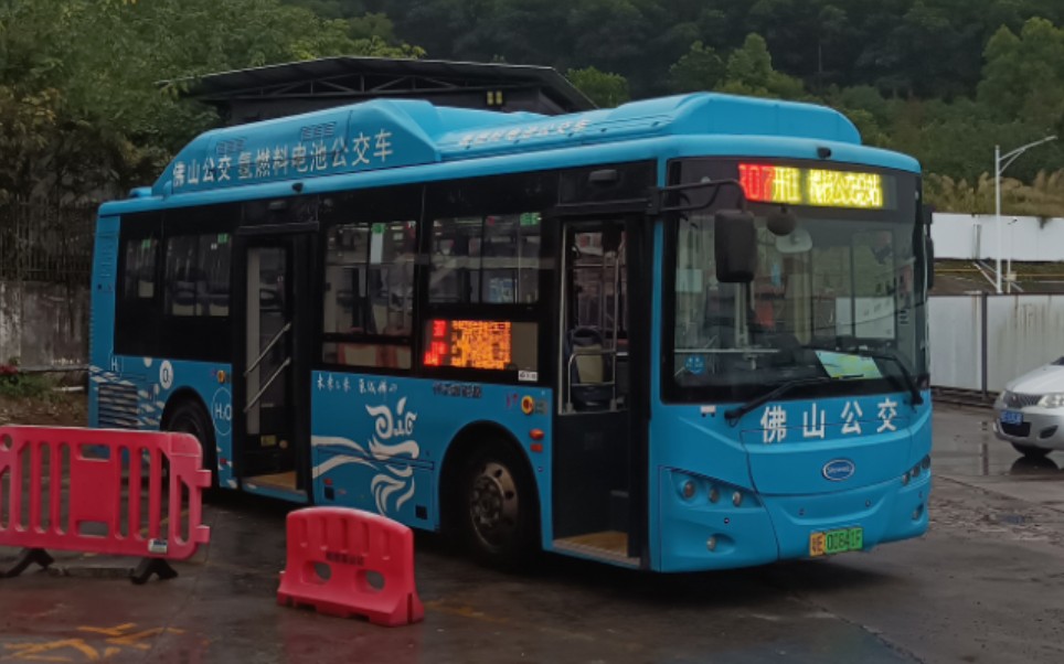 180 原声原速】佛山公交307路(科目二考场(顺汽驾校)→榄核公交总站)