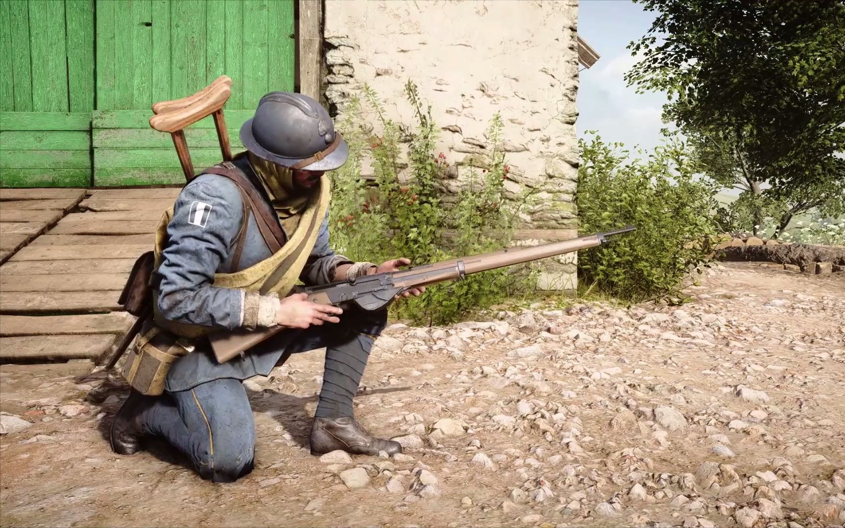 战地1法军所有武器第三人称射击_单机游戏热门视频