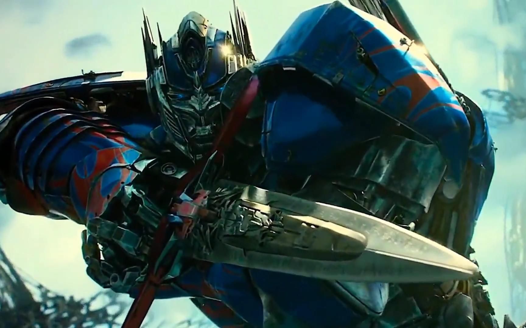 当擎天柱拔出剑时就已经宣告游戏结束了