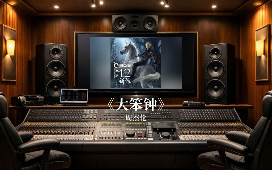 在专业录音棚听《大笨钟》 - 周杰伦