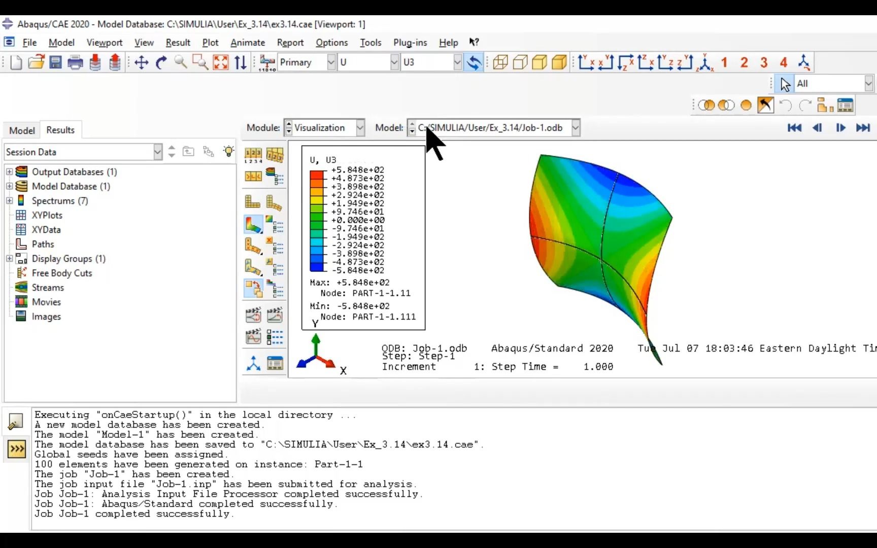 Abaqus热应力和湿应力哔哩哔哩bilibili