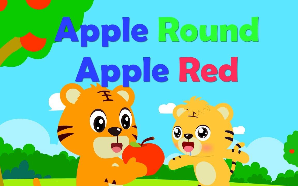 [图]apple round apple red