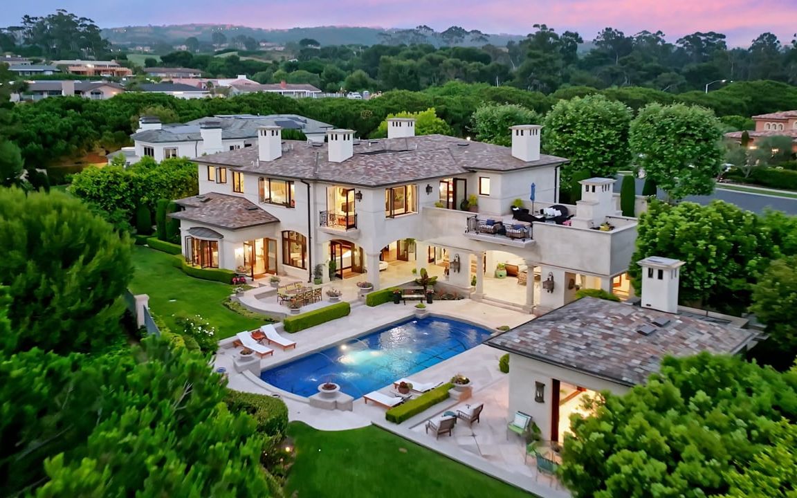 在加州纽波特海岸的一座地中海风格豪宅|7 shoreview, newport coast