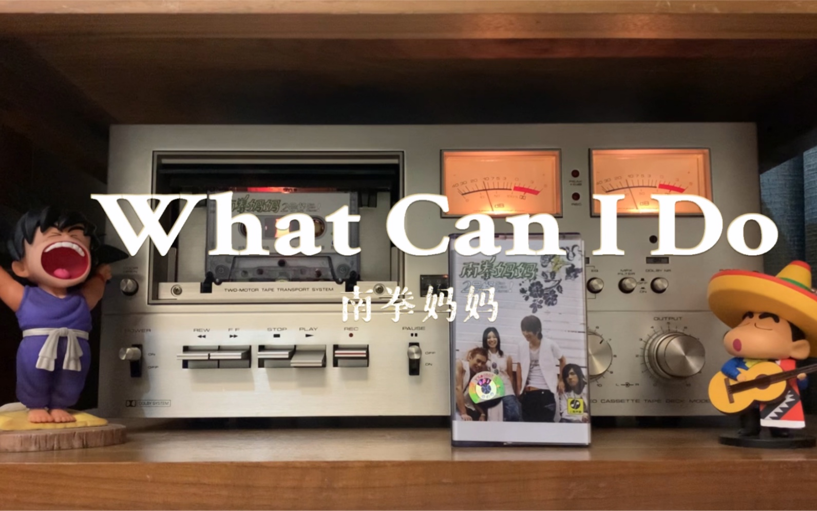 [图]想要飞快跟我来！南拳妈妈《What can I do》磁带试听