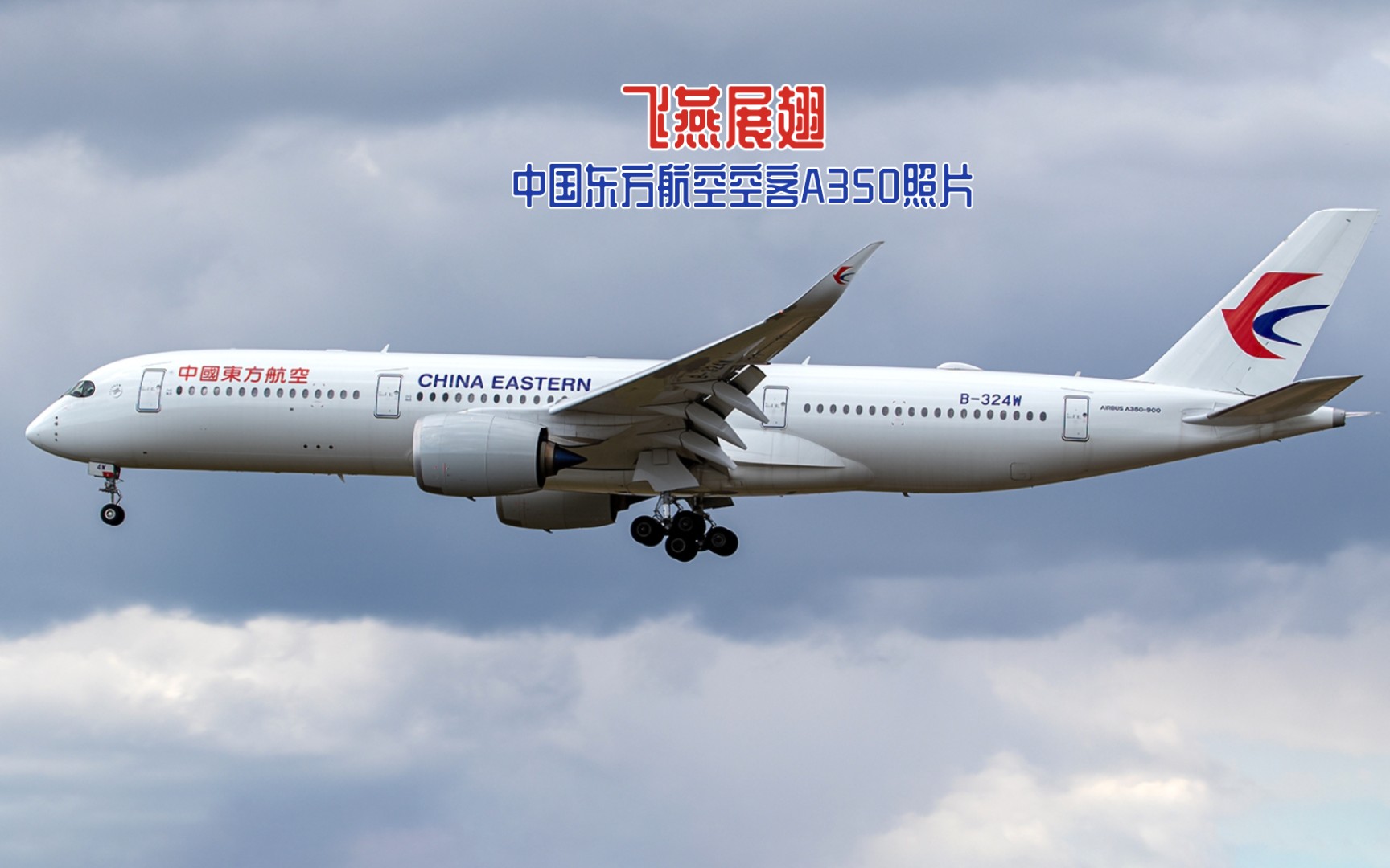 飞燕展翅 中国东方航空空客a350照片