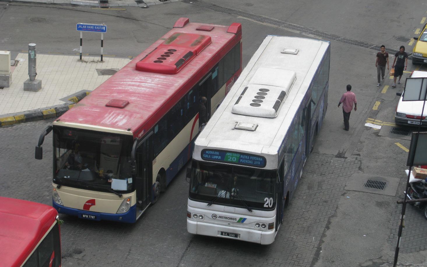 2011年1月的马来西亚吉隆坡公共交通