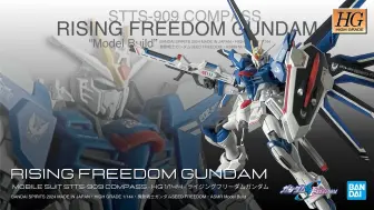 Video herunterladen: Rising Freedom ライジングフリーダムガンダム 飛昇自由高達丨HG 1/144丨機動戦士ガンダムSEED Freedom