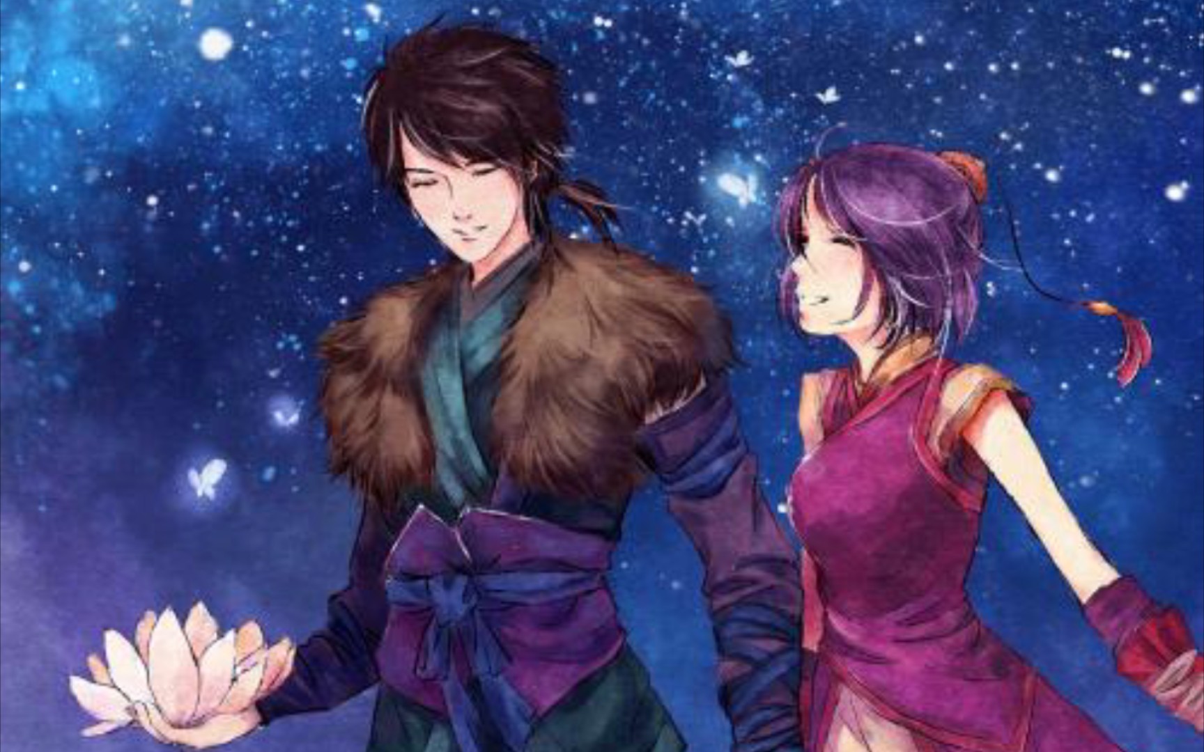 仙剑四菱纱暖暖的很贴心