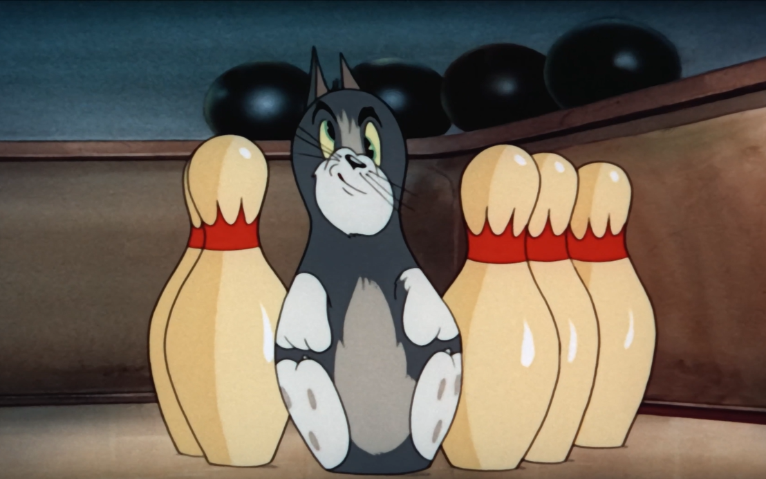 猫和老鼠 the bowling-alley cat 保龄球馆的猫