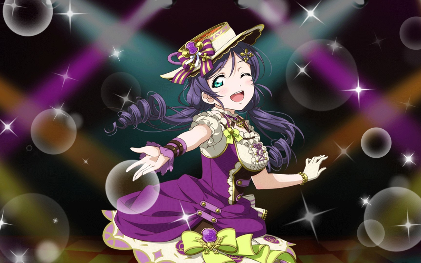 lovelive抽卡-茶话会篇ur东条希-300心 5薄荷券(国服)_哔哩哔哩 (゜