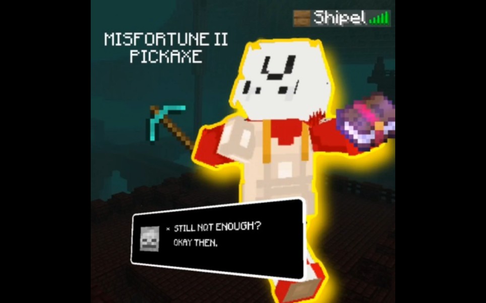 MISFORTUNE II PICKAXE (Misfortune Noteblock Remix)哔哩哔哩bilibili