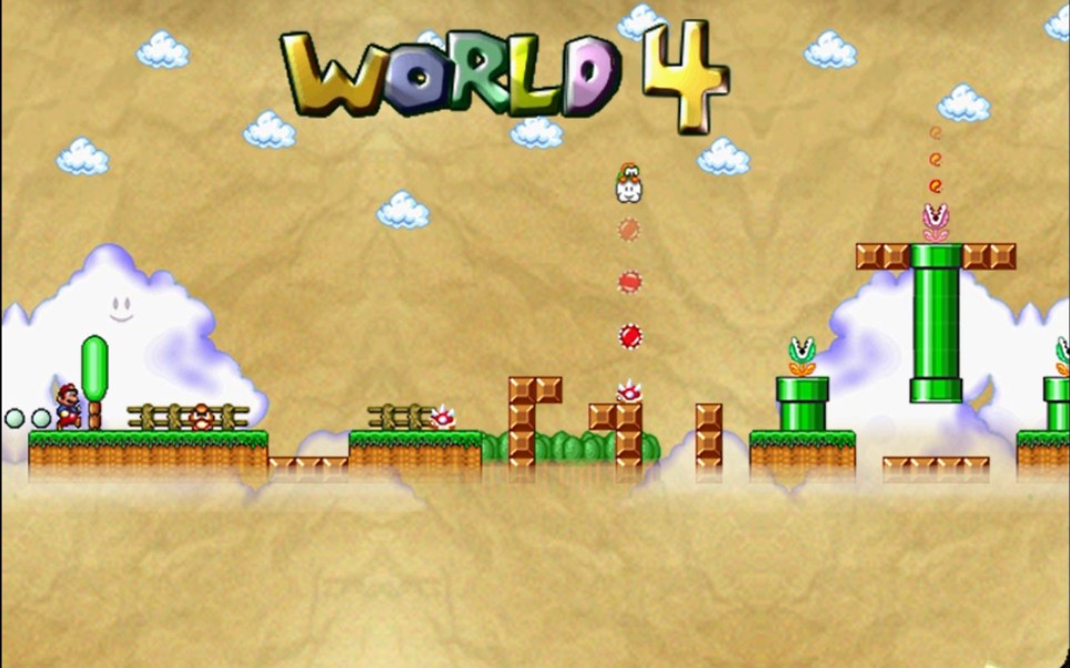 [图]【通关录像】Mario Forever 2: A Fabulous Space V1.0 World 4