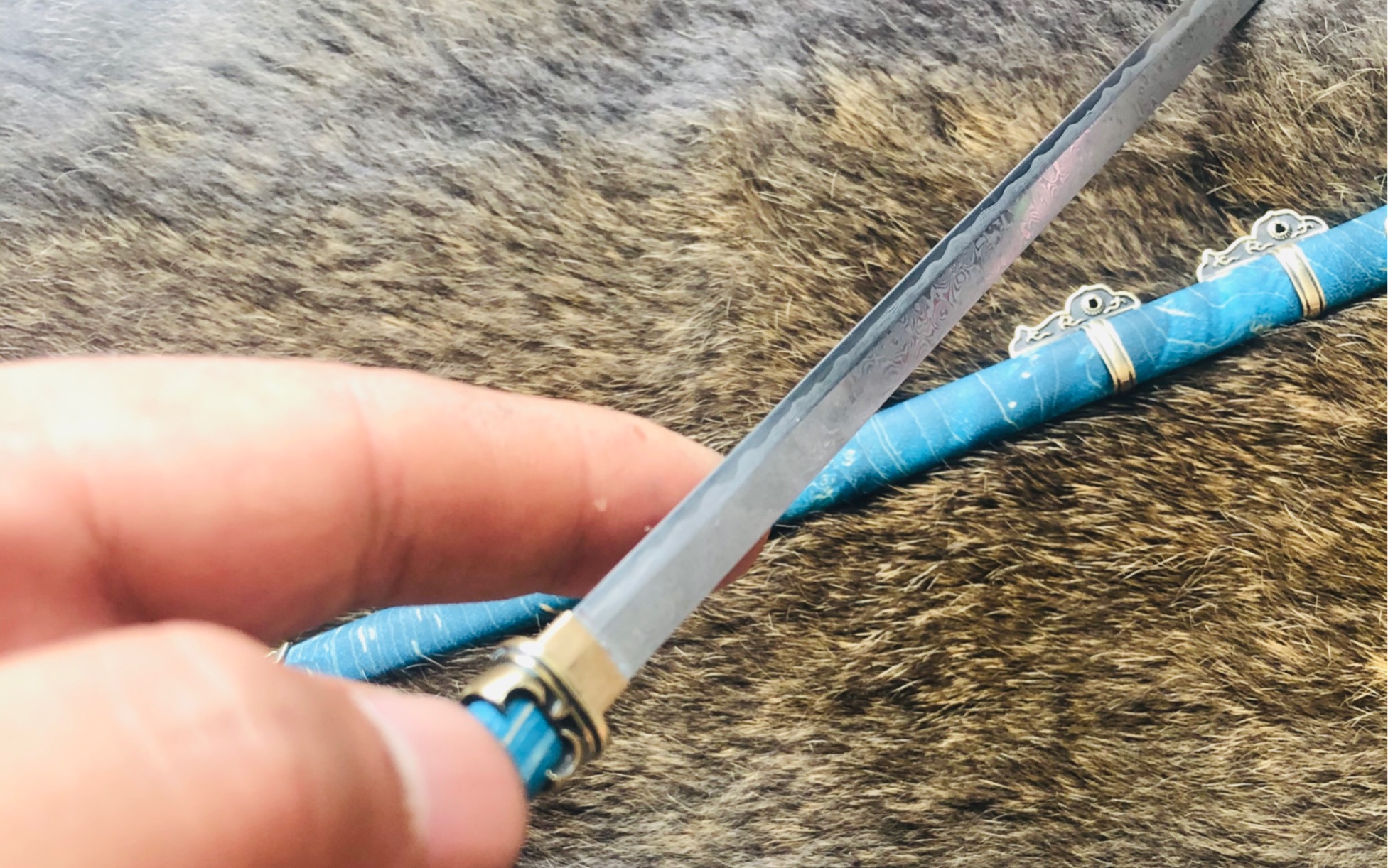 活动  1/4白月魁款微型唐刀