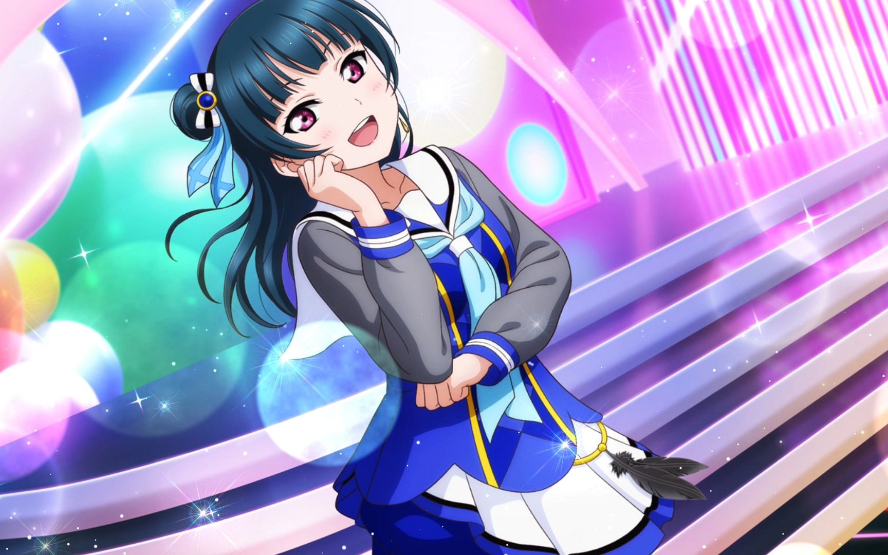 love liveas_sr津岛善子_我送您的包裹来了剧情_哔哩哔哩bilibili