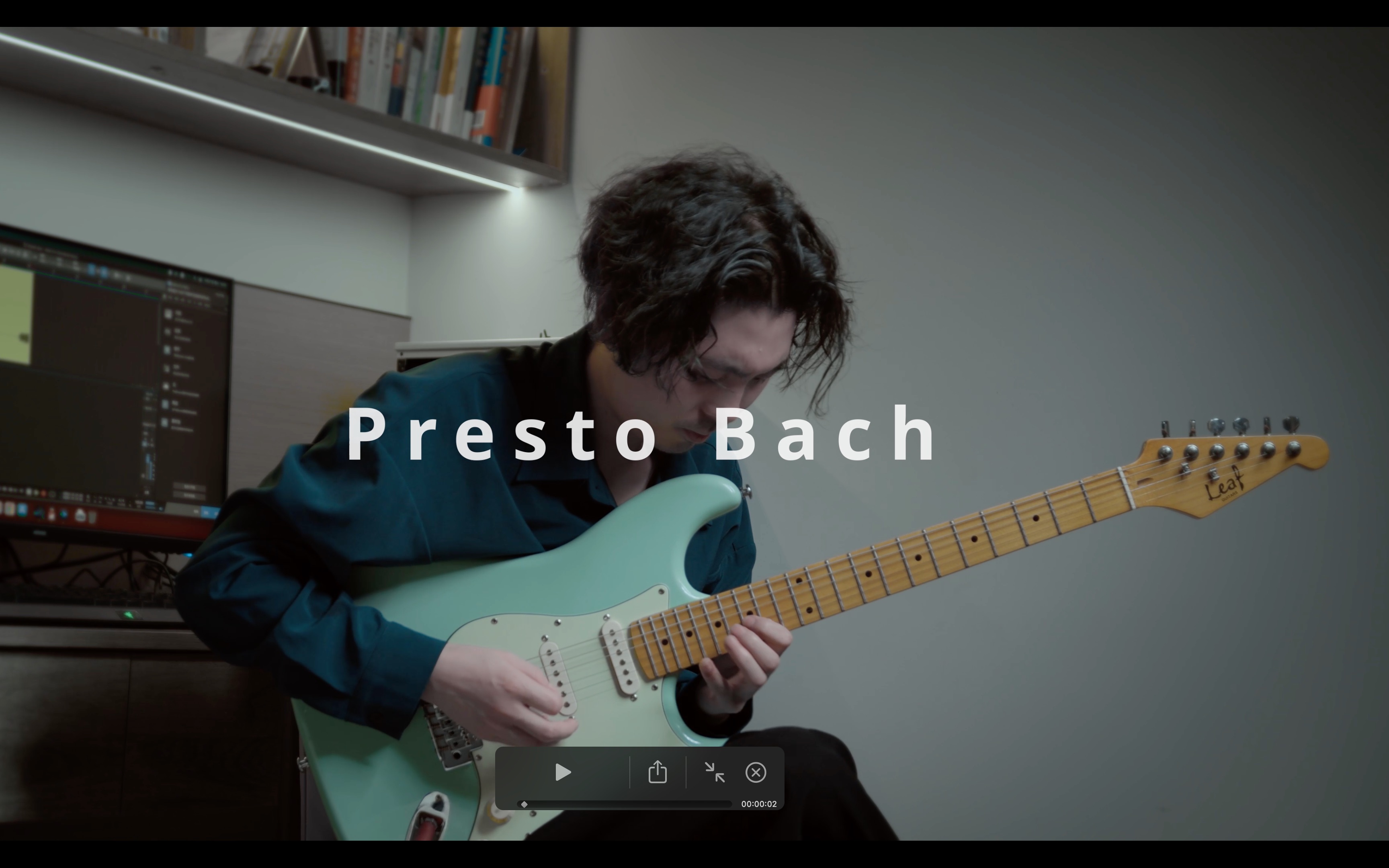 [图]好听是好听 就是记谱有点麻烦 Bach G minor Presto