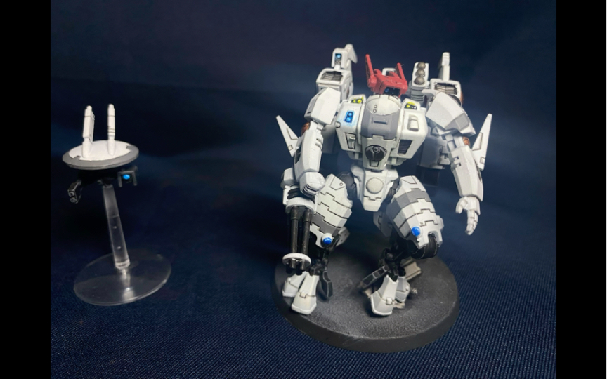 (涂装展示)战锤40k 钛帝国 指挥官