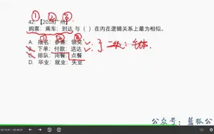 Descargar video: 9.BBJ判断推理(系统+刷题)第二阶段强化思路-思路强化 类比推理_12