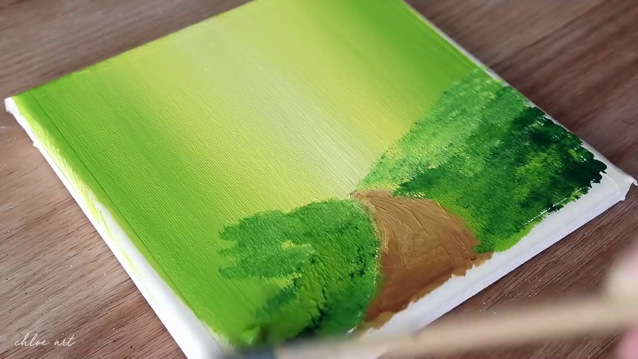 【绿色调衬布】快联考了!衬布还不会?你不慌嘛?美术生快看起来!