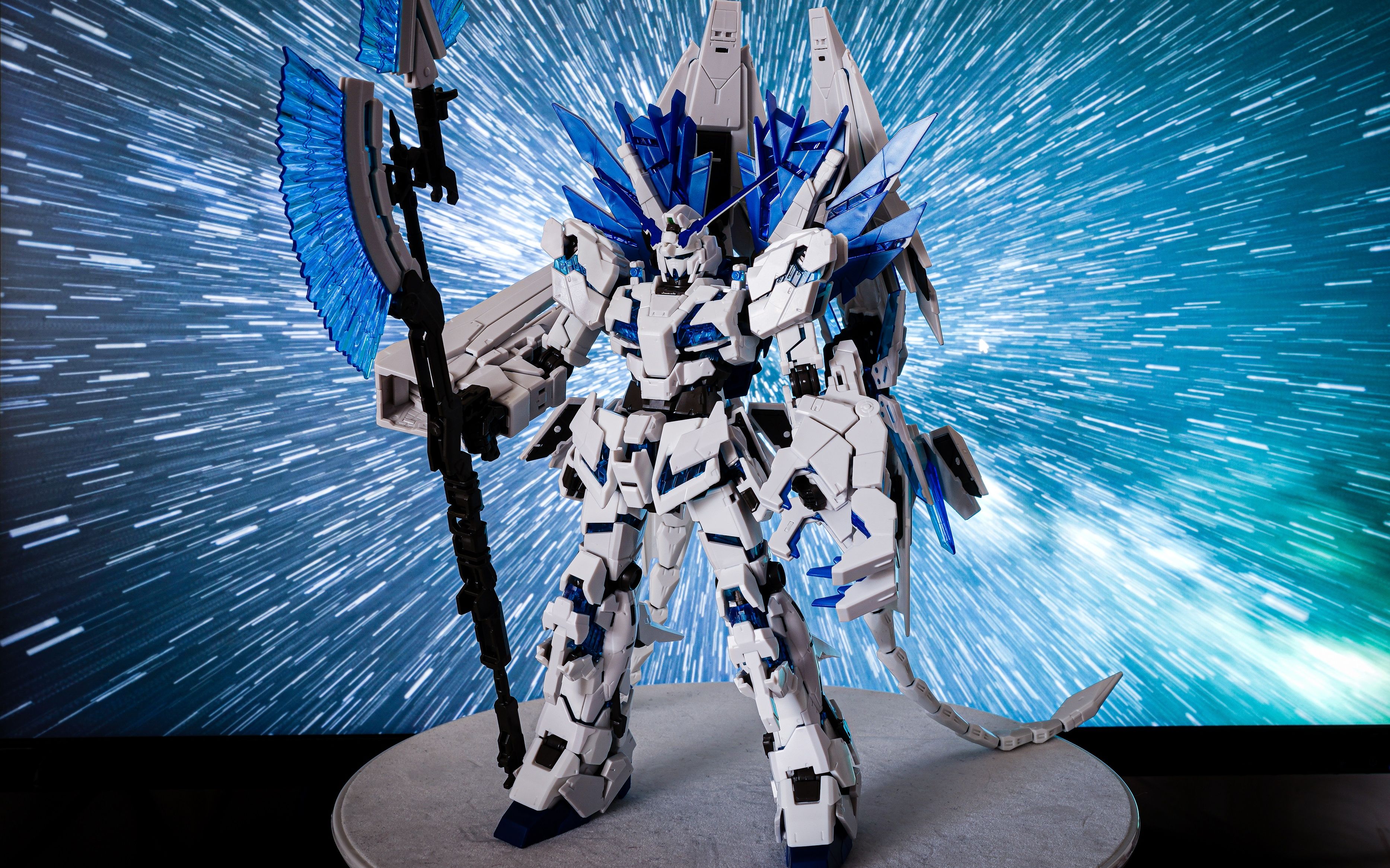 【新手玩胶】基地限定rg完美独角兽素组(最朴实无华的素组,无渗线