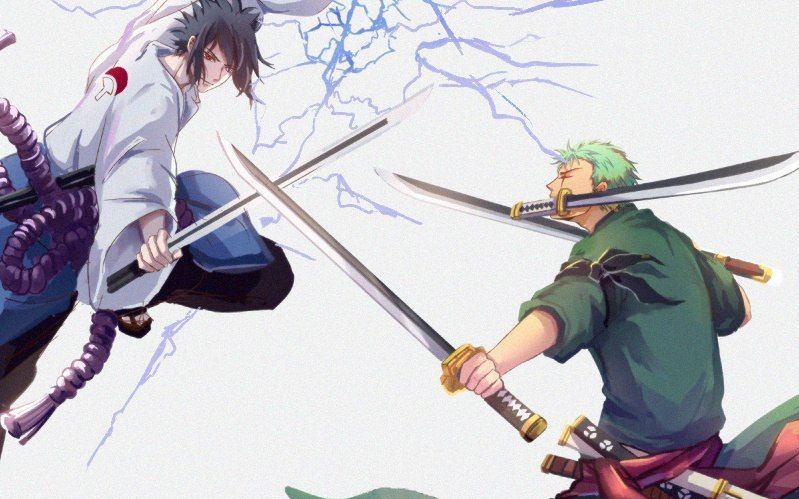 【jump force】罗罗诺亚·索隆vs宇智波佐助【e3 2018】_哔哩哔哩 (゜