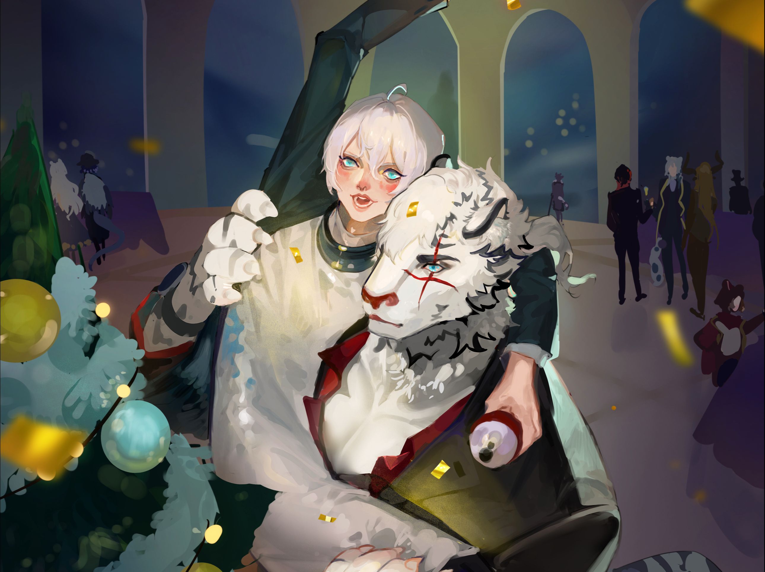 【明日方舟/山博】圣诞快乐!你是我愿望单上的唯一