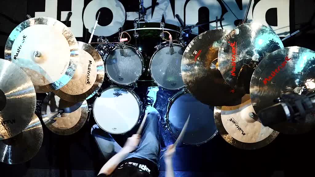 亚克力少年骚年鼓手架子鼓演奏架子鼓教学solo即兴爆裂鼓手镲